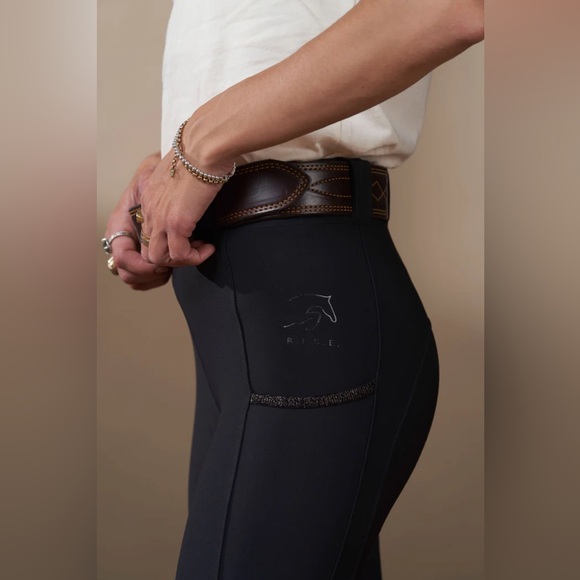 R.I.S.E. Pants - Women's Sleek Black Riding Leggings